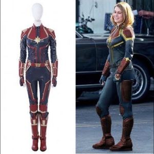 Captain Marvel Cosplay Costume